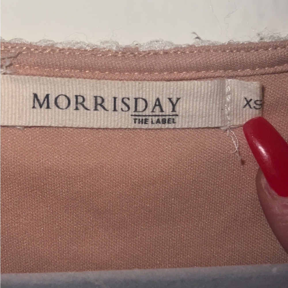 Morr is day lace romper